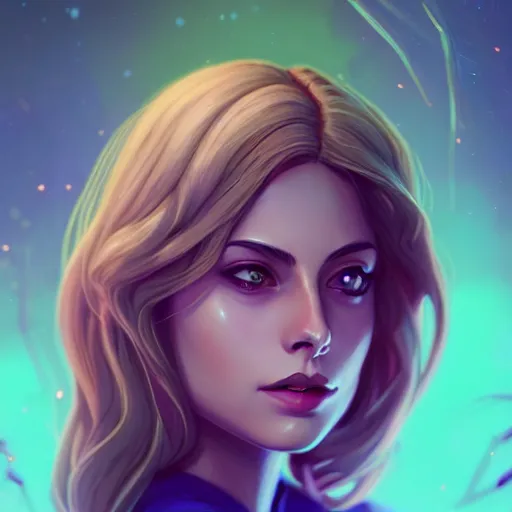 Prompt: a portrait of a beautiful willa holland 1 9 9 0 s style clothes, art by lois van baarle and loish and ross tran and rossdraws and sam yang and samdoesarts and artgerm, digital art, highly detailed, intricate, sharp focus, trending on artstation hq, deviantart, unreal engine 5, 4 k uhd image