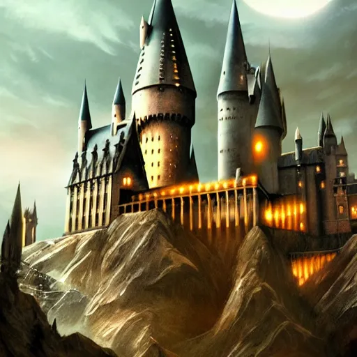 Image similar to hogwarts, dynamic lighting, photorealistic fantasy concept art, trending on art station, stunning visuals, creative, cinematic, ultra detailed