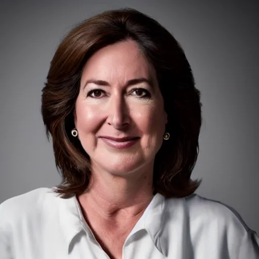 Image similar to kathleen kennedy as an evil villain