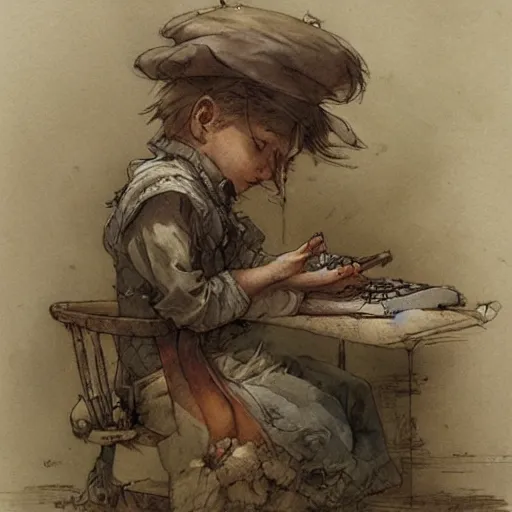 Image similar to ( ( ( ( ( story time. muted colors. ) ) ) ) ) by jean - baptiste monge