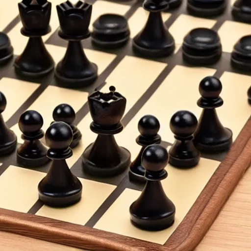 Prompt: squishy chess set