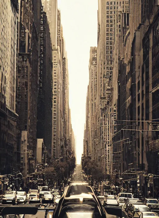 Image similar to portrait of tarzan walk over the street of new york, by charlotte grimm, natural light, detailed face, beautiful features, symmetrical, canon eos c 3 0 0, ƒ 1. 8, 3 5 mm, 8 k, medium - format print, half body shot