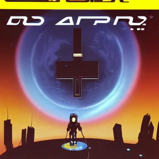 Prompt: original US cover art of Portal for the Nintendo 64