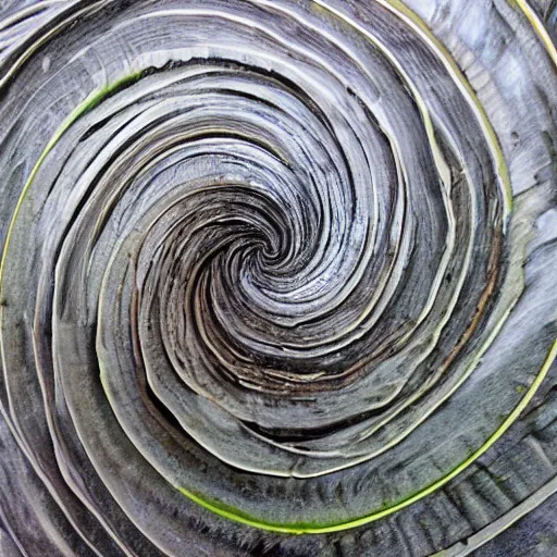 Image similar to photo of a spiral that goes on forever