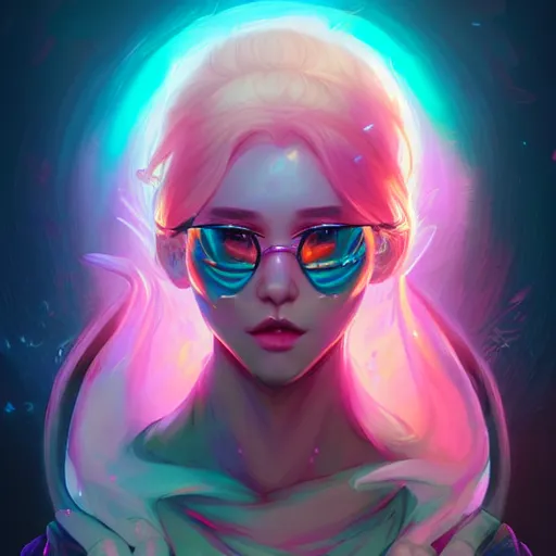 Image similar to a portrait of a beautiful raver, art by lois van baarle and loish and ross tran and rossdraws and sam yang and samdoesarts and artgerm, digital art, highly detailed, intricate, sharp focus, Trending on Artstation HQ, deviantart, unreal engine 5, 4K UHD image