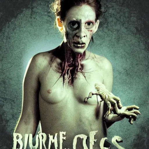 Image similar to b - grade horror film budget production a very strange creature made of cronenberg