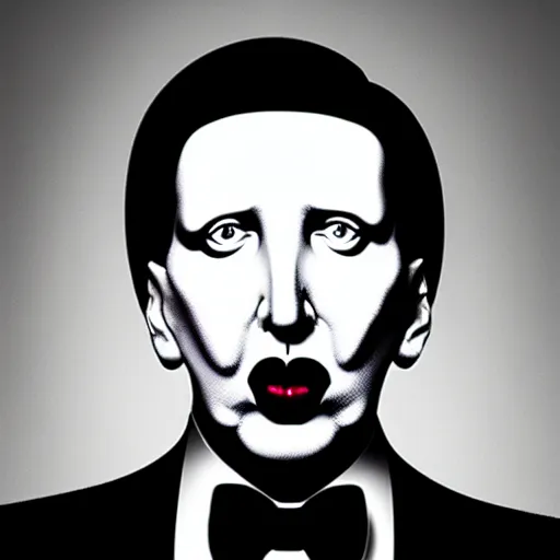 Prompt: marilyn manson as the president of the united states by xiaonan, highly detailed, dramatic lighting, sharp focus, trending on artstation, 8 k,