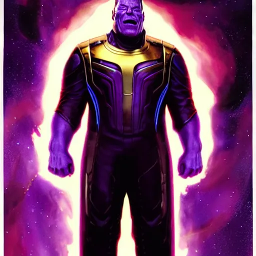 Image similar to elon musk as thanos in a Marvel movie by nuri iyem, james gurney, james jean, greg rutkowski, anato finnstark. hyper detailed, 50mm, award winning photography.