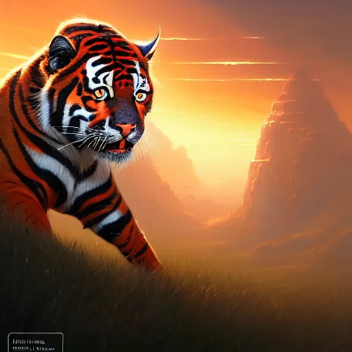 Image similar to highly detailed portrait of bengals wide reciever ja'marr chase, unreal engine, fantasy art by greg rutkowski, loish, rhads, ferdinand knab, makoto shinkai and lois van baarle, ilya kuvshinov, rossdraws, tom bagshaw, global illumination, radiant light, detailed and intricate environment h 6 0 4