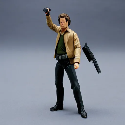 Prompt: dirty harry action figure