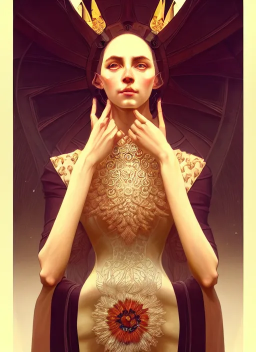 Image similar to symmetry!! portrait of wolwerine, intricate, elegant, highly detailed, my rendition, digital painting, artstation, concept art, smooth, sharp focus, illustration, art by artgerm and greg rutkowski and alphonse mucha