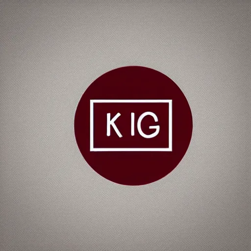 Image similar to “logo design with text KINOMO, modern, dark red”
