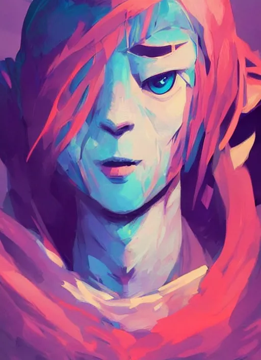 Image similar to highly detailed photorealistic portrait of the king zora from ocarina of time by atey ghailan, by greg rutkowski, by greg tocchini, by james gilleard, by joe fenton, by kaethe butcher, totally colorful, rainbow, neon coloring, dramatic lighting, chromatic, high contrast, trending in pinterest, award winning details