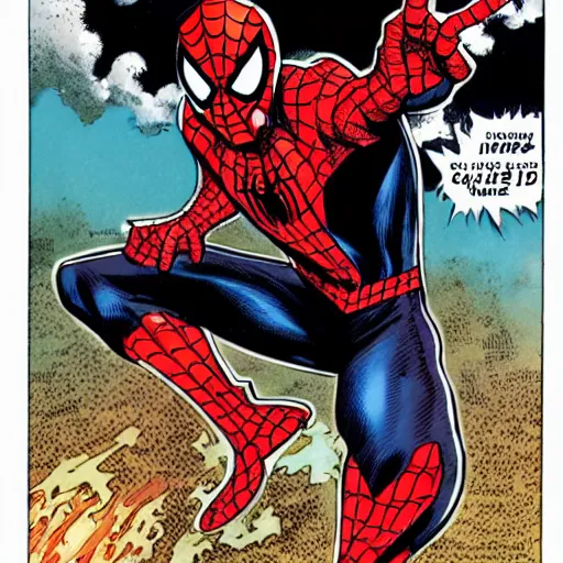 Prompt: spiderman as ghost rider height- 1080 width- 1980