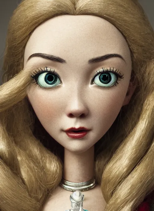 Image similar to closeup of a tin toy natalie dormer, depth of field, zeiss lens, detailed, symmetrical, centered, fashion photoshoot, by nicoletta ceccoli, mark ryden, lostfish, earl nore, hyung tae, frank frazetta, breathtaking, 8 k resolution, extremely detailed, beautiful, establishing shot, artistic, hyperrealistic, octane render