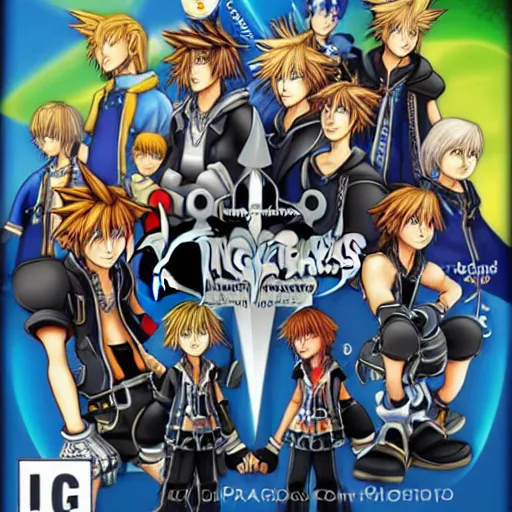 Image similar to kingdom hearts