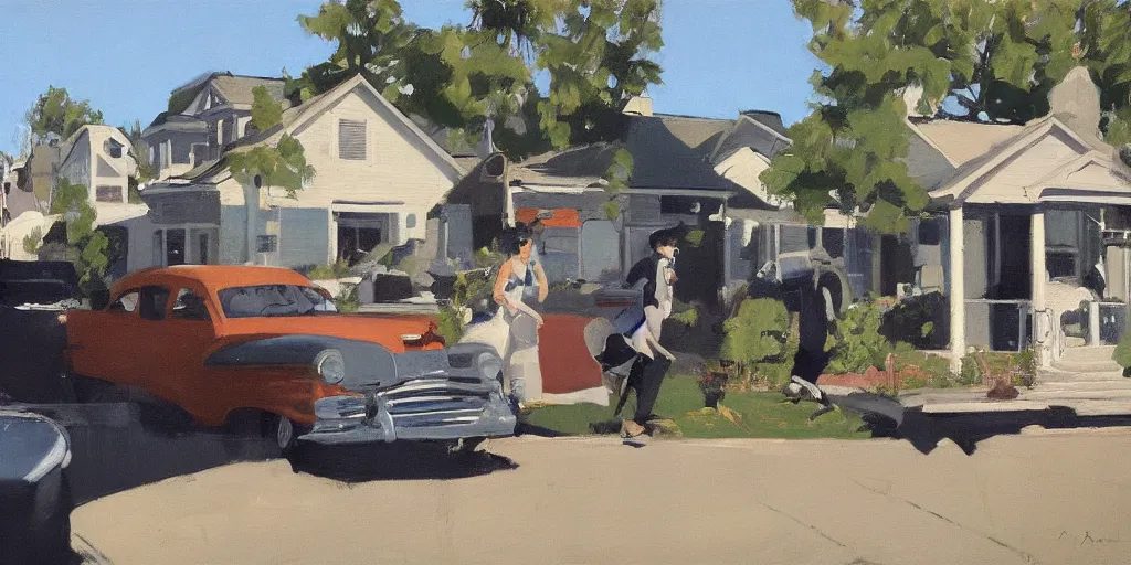 Image similar to us suburbs ben aronson 1950