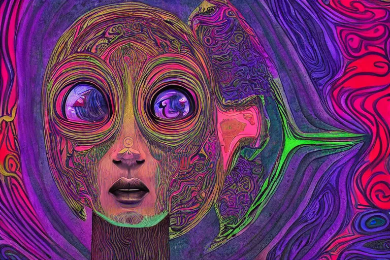 third - eye visions, psychedelic art, artist | Stable Diffusion | OpenArt