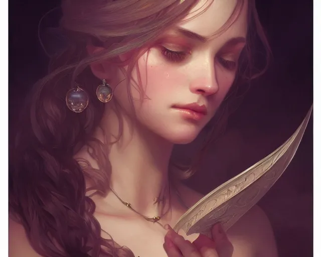 Prompt: photography of gabriele ma ¼ nter, deep focus, d & d, fantasy, intricate, elegant, highly detailed, digital painting, artstation, concept art, matte, sharp focus, illustration, hearthstone, art by artgerm and greg rutkowski and alphonse mucha