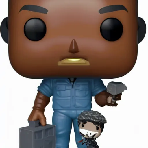 Prompt: funko pop of isaac foster