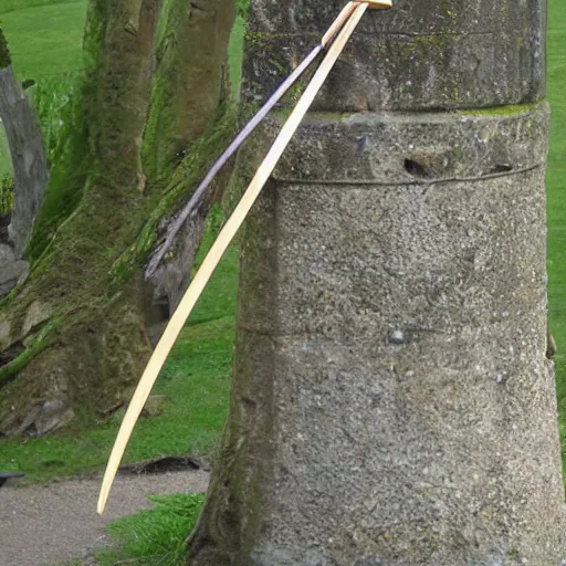 Prompt: medieval bow