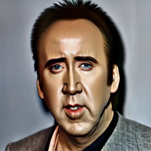 Image similar to nicolas cage as a pokémon