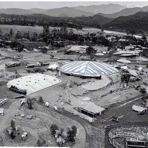 Image similar to old photos of the 1 9 9 0 s potato theme park in queensland