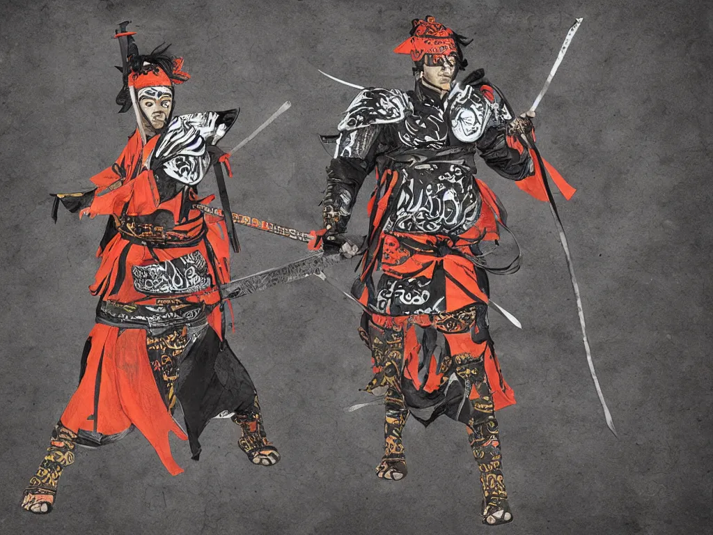 Image similar to echo tiger samurai