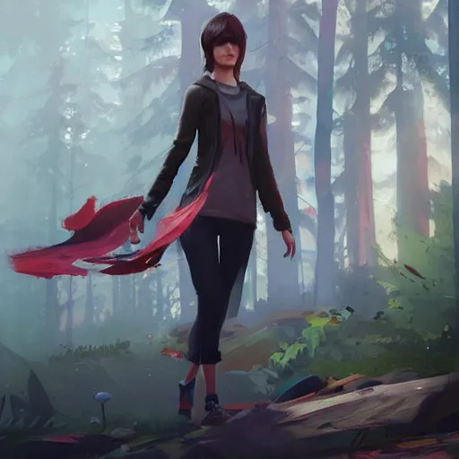 Prompt: 🧚, life is strange true colors game square enix, trending on artstation, painted by greg rutkowski