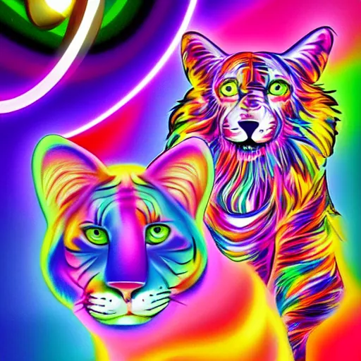 Image similar to mashup by lisa frank