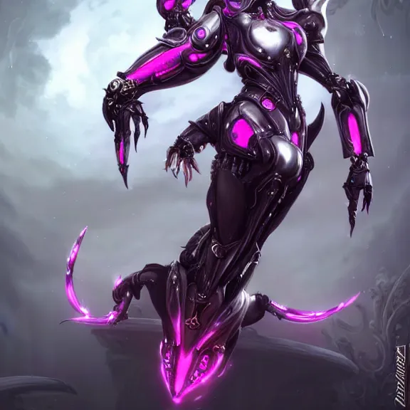 Prompt: highly detailed exquisite fanart, of a beautiful female warframe, but as an anthropomorphic elegant robot female dragon, shiny white smooth silver plated armor engraved, robot dragon head, Fuchsia skin beneath the armor, sharp claws, long sleek tail behind, robot dragon hands and feet, standing elegant pose, close-up shot, full body shot, epic cinematic shot, professional digital art, high end digital art, singular, realistic, DeviantArt, artstation, Furaffinity, 8k HD render, epic lighting, depth of field