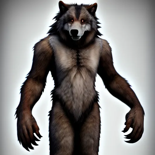 Image similar to cute handsome cuddly werewolf from van helsing unreal engine hyperreallistic render 8k character concept art masterpiece