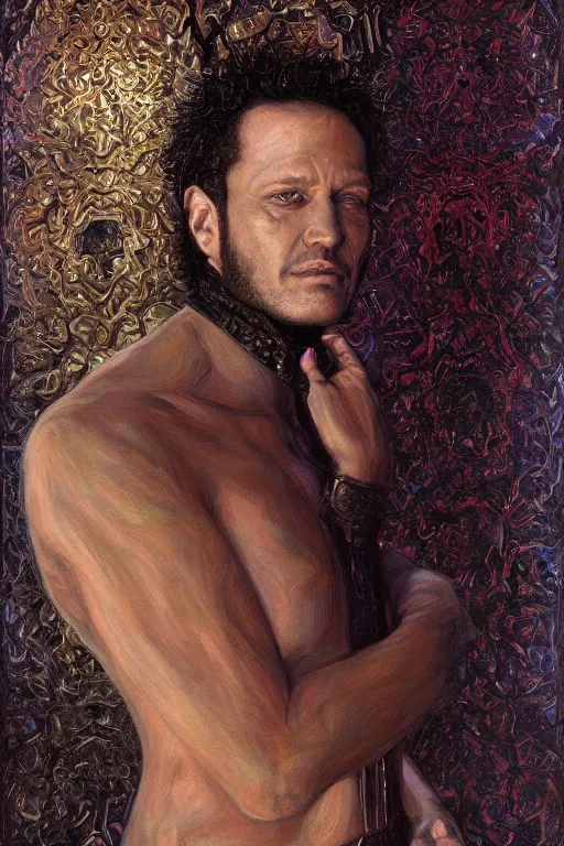 Prompt: portrait of the king of dreams morpheus, by giancola, very detailed art, elegant, sophisticated, high resolution, smooth