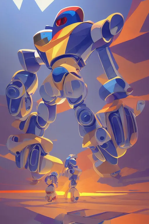 Image similar to metabots medabots medarotto medarot robot minimalist comics, behance hd by jesper ejsing, by rhads, makoto shinkai and lois van baarle, ilya kuvshinov, rossdraws global illumination ray tracing hdr radiating a glowing aura