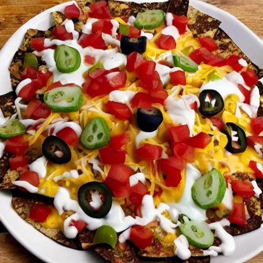 Image similar to epic nachos 4k amazing