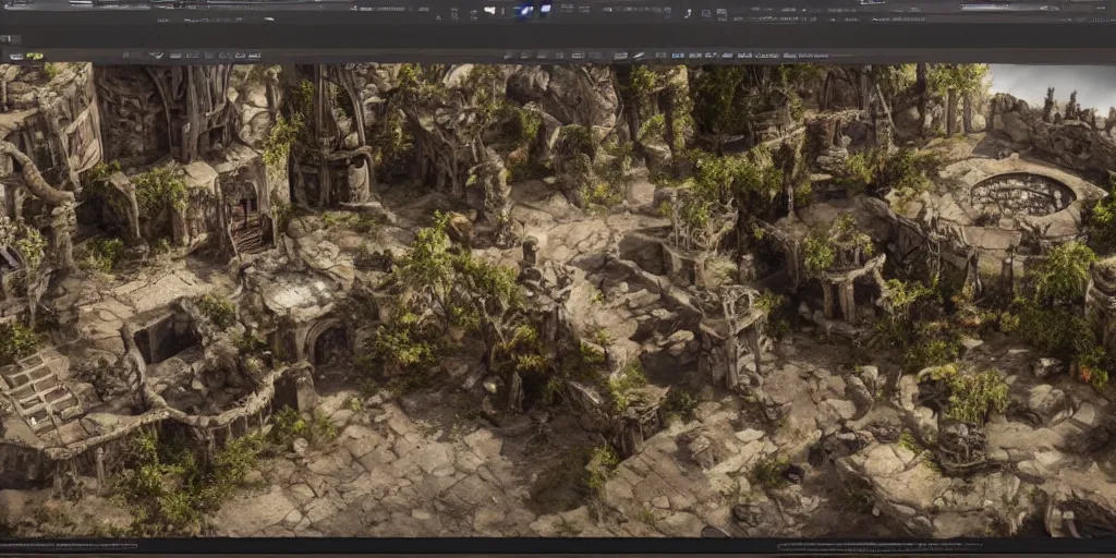 Prompt: planescape torment in unreal engine 5 highly detailed realistic render