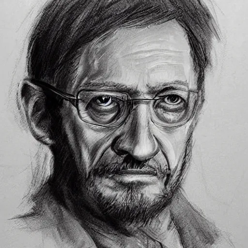 Prompt: “rough charcoal sketch of John Hammond from Jurassic Park” 10