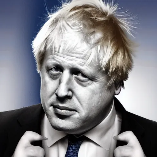 Image similar to Boris Johnson by Arcane