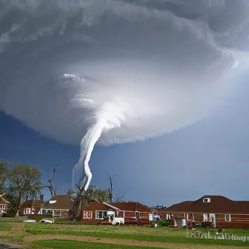 Image similar to A tornado