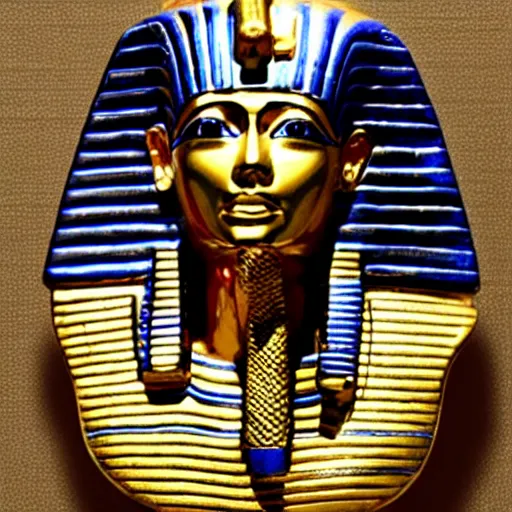 Image similar to king tut as president usa