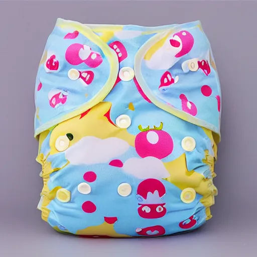 Image similar to kawaii babyish disposable diaper