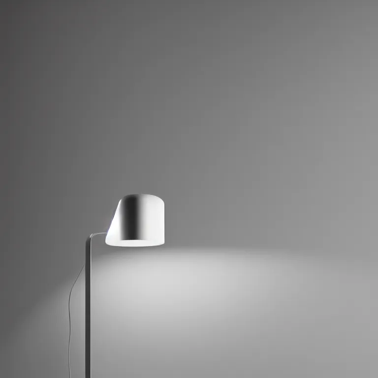 Prompt: beautiful modern minimal lamp, designed by apple, concept art, 3 d render in octane, zbrush, perfect composition, beautiful detailed intricate insanely detailed octane render trending on artstation, 8 k artistic photography, photorealistic, soft natural volumetric cinematic perfect light, chiaroscuro, award - winning design, masterpiece, studio photography, product photo