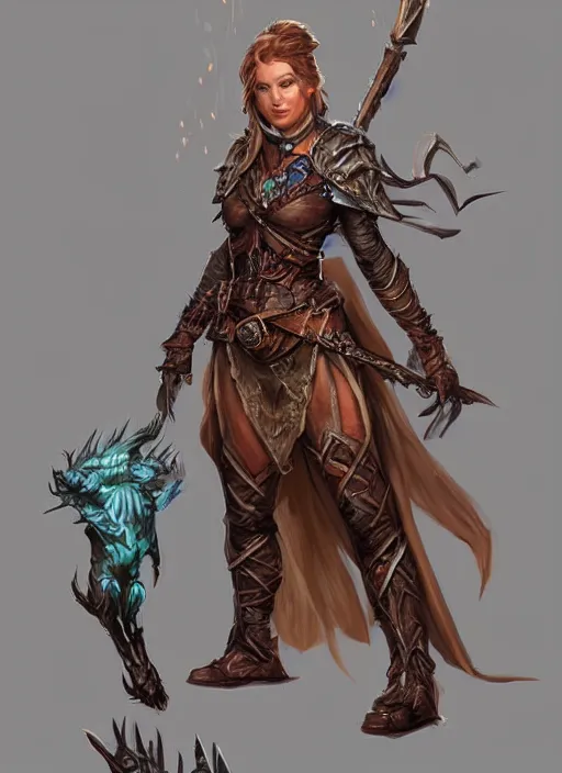 Image similar to human female, ultra detailed fantasy, dndbeyond, bright, colourful, realistic, dnd character portrait, full body, pathfinder, pinterest, art by ralph horsley, dnd, rpg, lotr game design fanart by concept art, behance hd, artstation, deviantart, hdr render in unreal engine 5