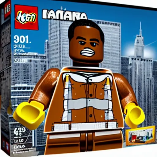 Image similar to lego set for the notorious big