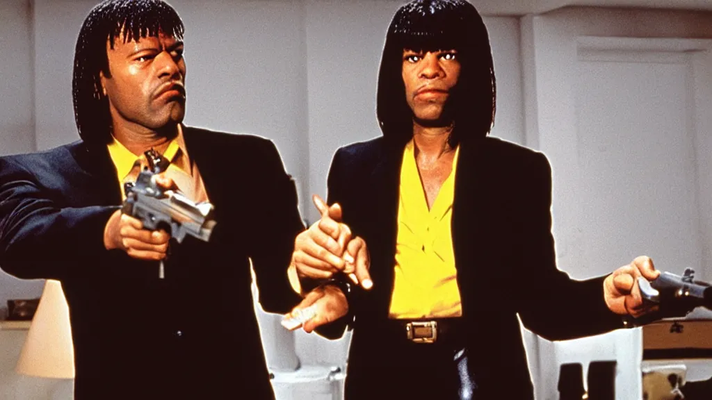 Prompt: pulp fiction