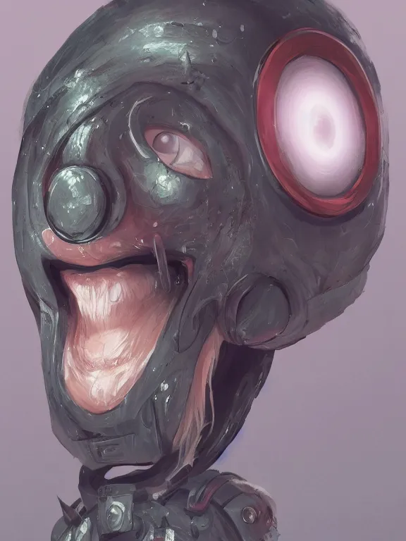 Image similar to Full shot of Kpop Cyclops idol with no face and an eyeball instead of head performing on stage.Sphere Head. Eyeball Head. Eyes. Realistic. Cryptid. Key Art. Fantasy Illustration. award winning, Artstation, intricate details, Hyperdetailed, 8k resolution.