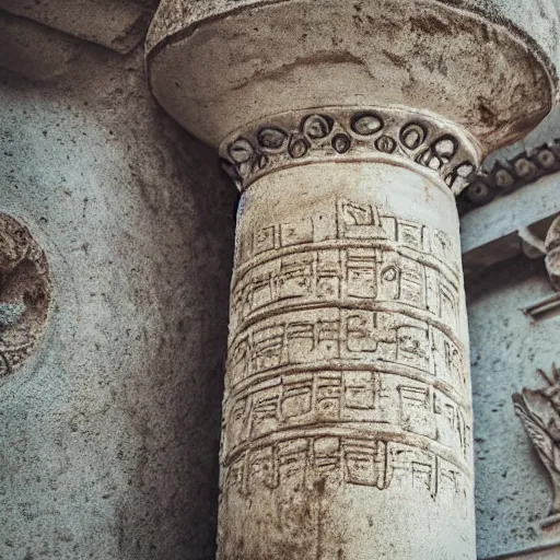 Image similar to studio photo of a ceramic vase, in the shape of an ancient greek temple. with flowers. baroque details. museum. close up photo. bokeh. photorealistic, ultra detailed.