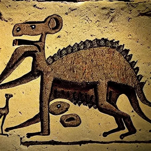 Image similar to prehistoric art