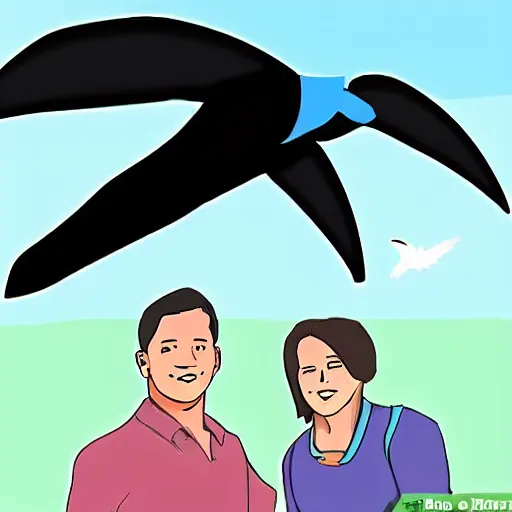 Image similar to wikihow instructions on how to fly