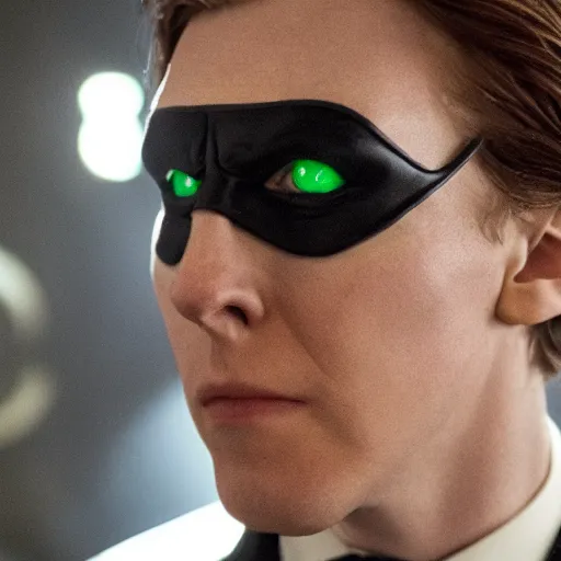 Image similar to film still of Paul Dano as Riddler in a new Batman movie